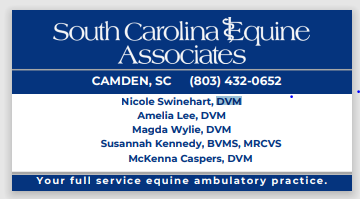 South Carolina Equine Associates Sponsor Logo